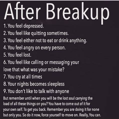 after breakup Search